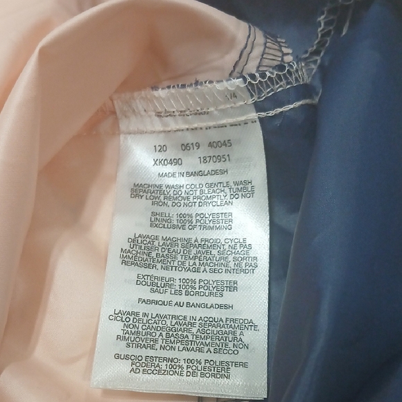 Columbia Women's Two-Tone Pink and Navy Wind Breaker Sz XL New With Tag - Picture 8 of 11